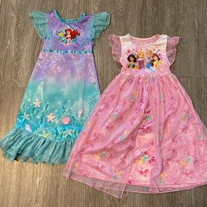 5T Disney princess night gowns